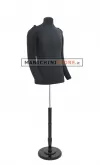 Busto uomo sartoriale professionale con braccia removibili