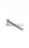 Braccio espositore dritto tubo &Oslash; 25 mm