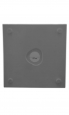 Cubo in plastica 20 - grigio cemento