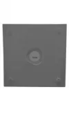 Cubo in plastica 40 - grigio cemento