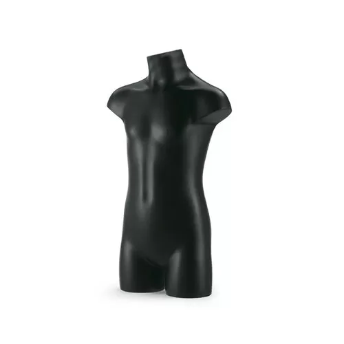 Busto bambino 3-5 anni precolorato nero