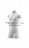 Busto bambino 6-9 anni precolorato bianco