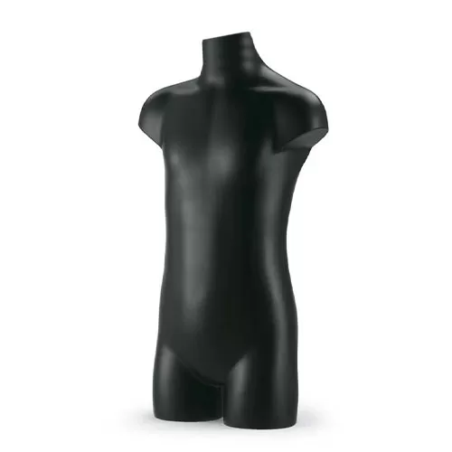 Busto bambino 6-9 anni precolorato nero