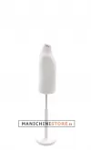 Busto bambino 6-8 anni con base in legno laccato bianco