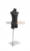 Busto bambino 6-8 anni precolorato nero con base