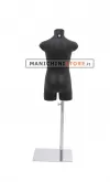 Busto bambino 6-8 anni precolorato nero con base