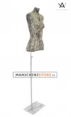 Busto donna in carta stratificata - Materico