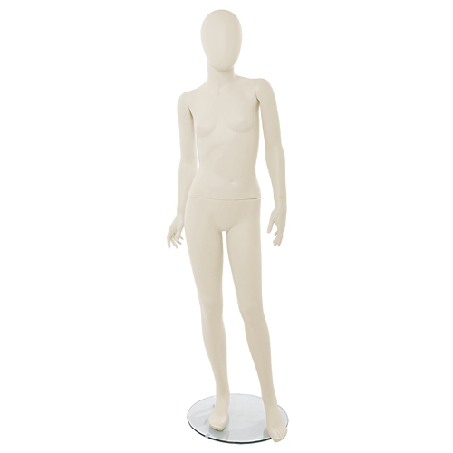 Manichino bambina 12-13 anni avorio