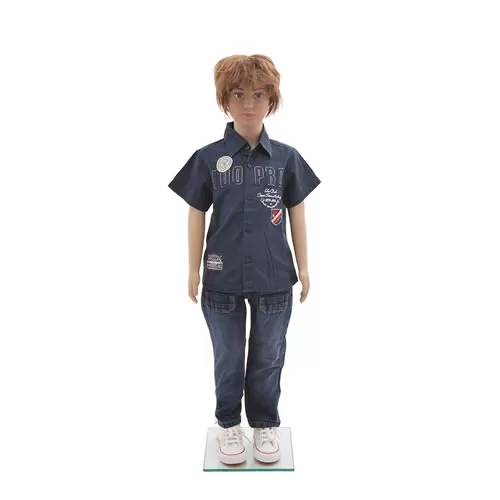 Manichino bambino 3-4 anni Ecoplastic Realistico 1043 con parrucca OMAGGIO