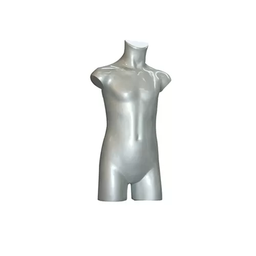 Busto bambino 6-8 anni laccato Argento