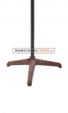 Busto donna in tessuto con braccia in legno base vintage
