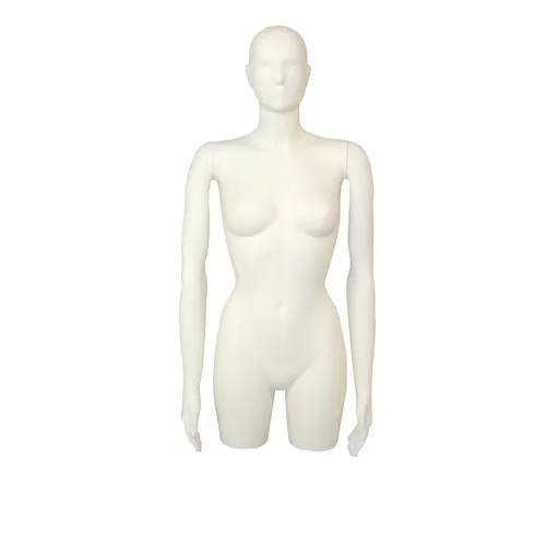 Busto manichino donna con testa stilizzata