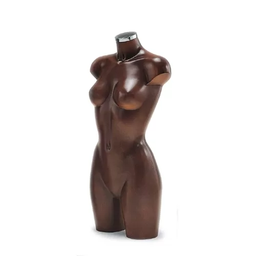 Busto manichino donna "linea Pamela" cuoio