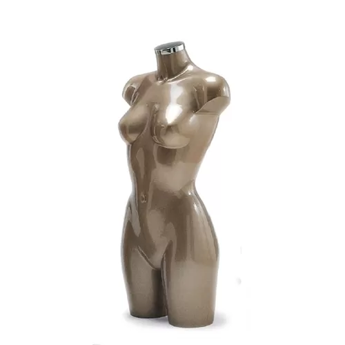 Busto manichino donna "linea Pamela" marrone chiaro