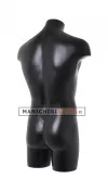 Busto manichino uomo nero NEW senza base
