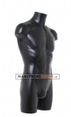 Busto manichino uomo nero NEW senza base