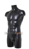 Busto manichino uomo nero NEW senza base