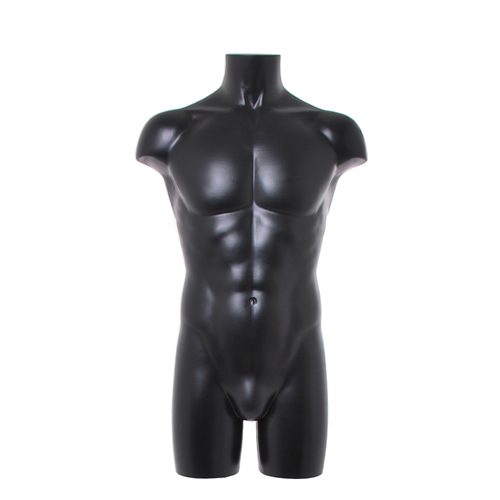 Busto manichino uomo nero NEW senza base
