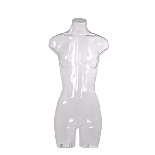Busto manichino donna trasparente NEW senza base