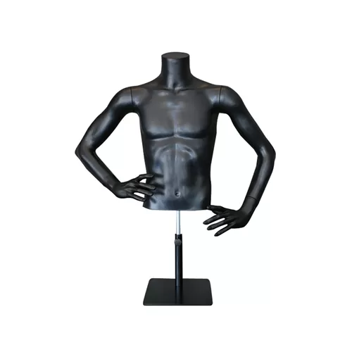Busto manichino uomo da banco
