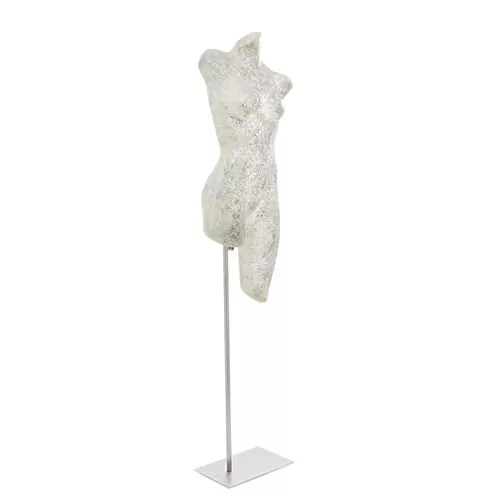 Busto donna Lipstick essenziale Resina Silver Elements