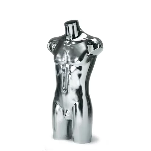 Busto manichino uomo "linea Pamela" cromato