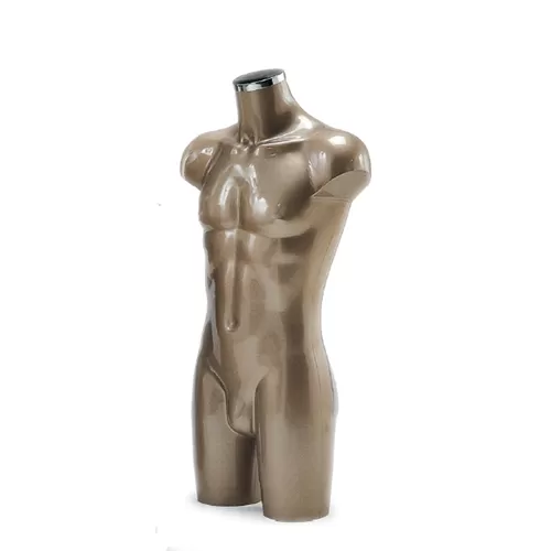 Busto manichino uomo "linea Pamela" marrone chiaro