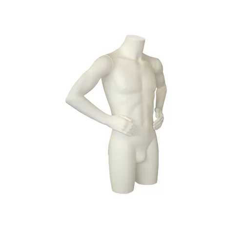 Busto manichino uomo precolorato R4