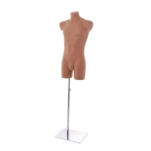 Busto torso uomo Carne NEWS con Base