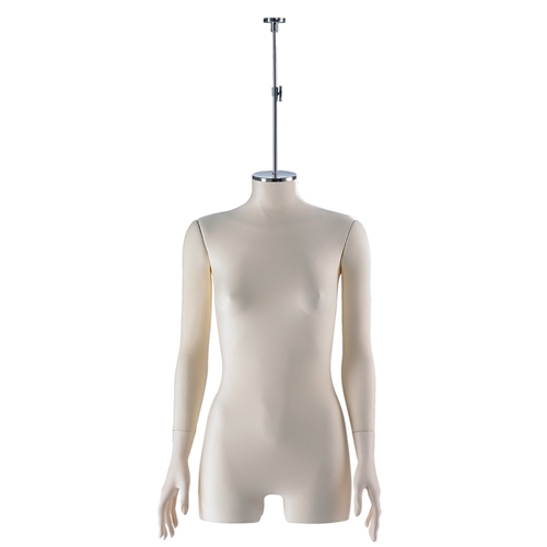 Busto donna con braccia appeso