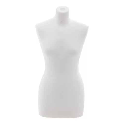 Busto grezzo donna in polistirolo