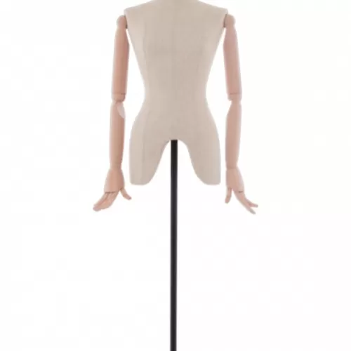 busto donna lino con testa