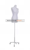 Busto donna Total Gray con base taylor grigio chiaro