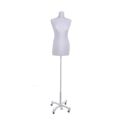 Busto donna Total Gray con base taylor grigio chiaro