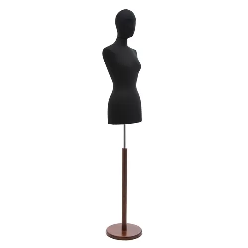 Busto donna TG.42 con testa - Nero