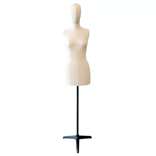 Busto donna vintage con testa