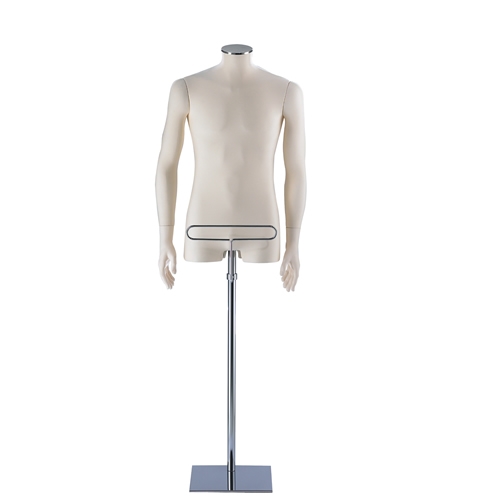 Busto uomo Avorio con braccia