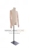 busto uomo lino con tappo