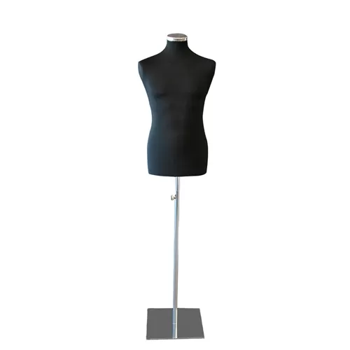 Busto uomo TG.52 base cromata