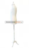 Busto uomo total white TG.52