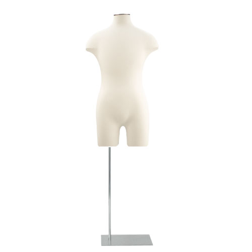 Busto bambino 14 anni con base cromata 