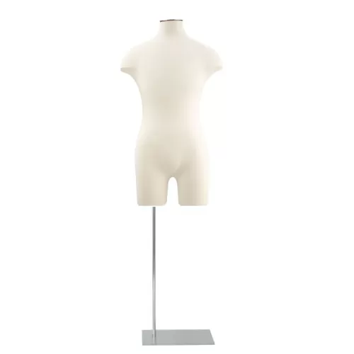 Busto bambino 14 anni con base cromata