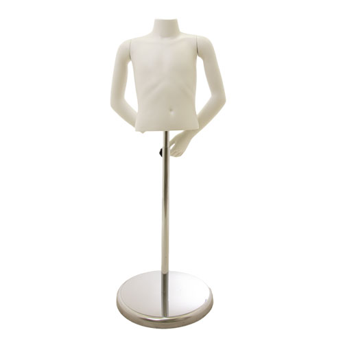 Busto bambino 3-4 anni con braccia e base in acciaio - ex noleggio