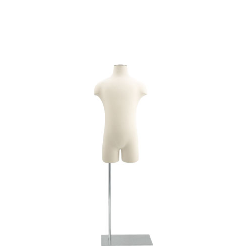 Busto bambino 3-4 anni con base cromata