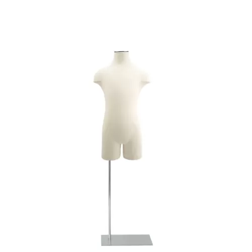 Busto bambino 6-8 anni con base cromata