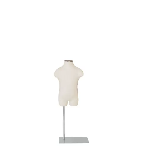 Busto bambino 6 mesi con base cromata