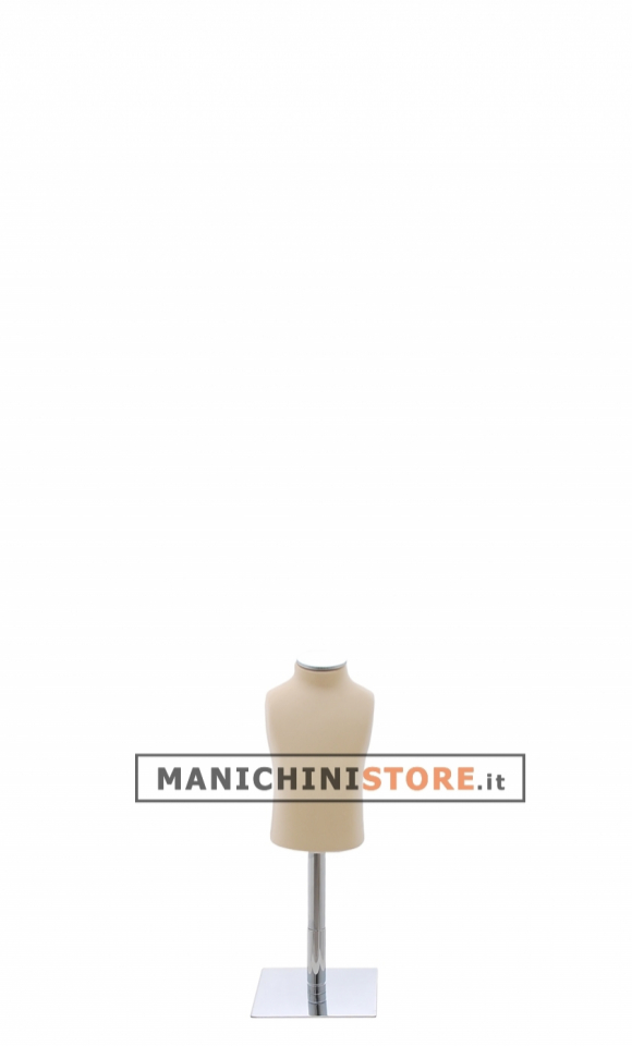 Busto bambino 0-6 mesi con base cromata