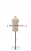 Busto bambino 3-4 anni con base cromata