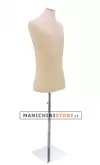 Busto bambino 13-14 anni con base cromata