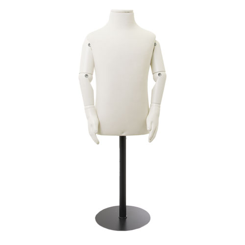 Busto bambino 2-3 anni con braccia legno - fine serie